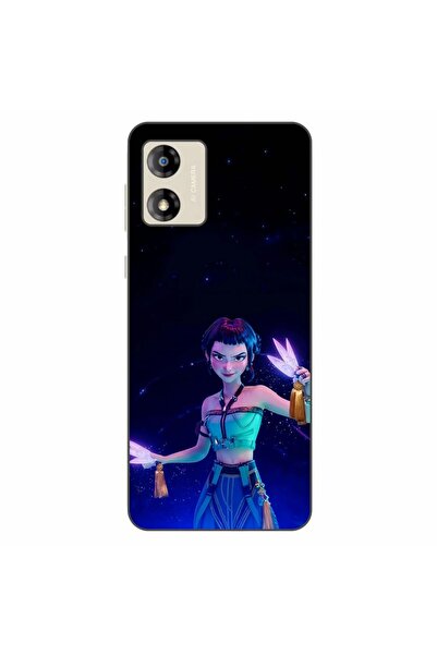 OEM Husa compatibila cu Motorola Moto E13 Silicon Gel Tpu Model KPop Demon Hu...