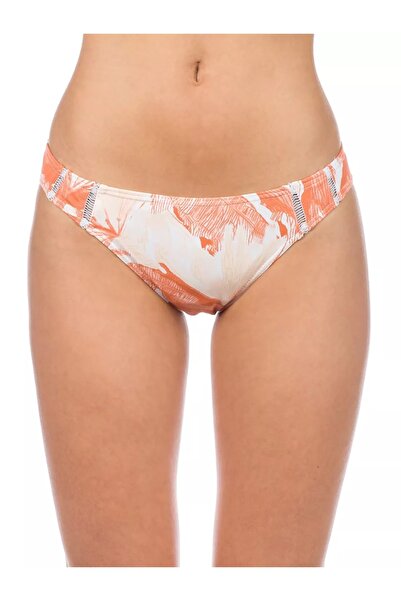 Roxy Bikini de plajă tropicală, alb strălucitor, stil junglă, mărimea XS