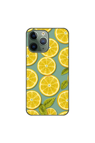 OEM Husa compatibila cu Apple iPhone 11 Pro Silicon Gel Tpu Model Summer Lemo...