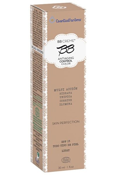 Esentialaroms BB cream anti-îmbătrânire, cu control al culorii, nuanță deschi...