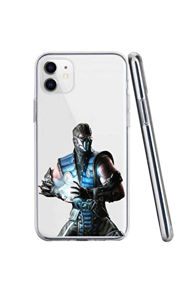 OEM Husa compatibila cu Apple iPhone 11 Silicon Transparenta Model Mortal Kom...