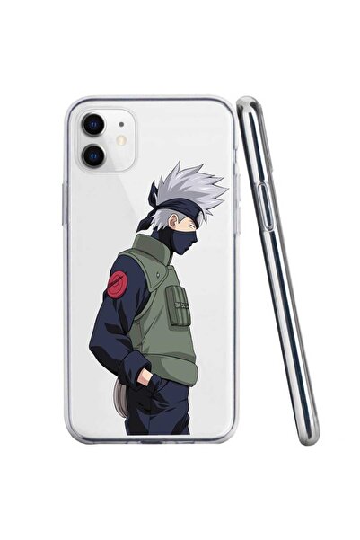 OEM Husa compatibila cu Apple iPhone 11 Silicon Transparenta Model Naruto Kak...