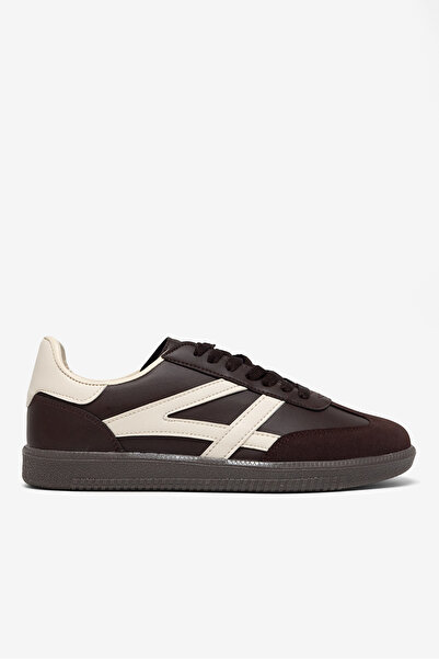 Tonny Black Unisex Καφέ Μπεζ Αθλητικά Παπούτσια με Θερμοσόλα και Πλαϊνές Λωρί...