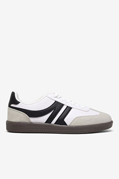 Tonny Black Women's White Black Comfortable Fit Breathable Sneaker