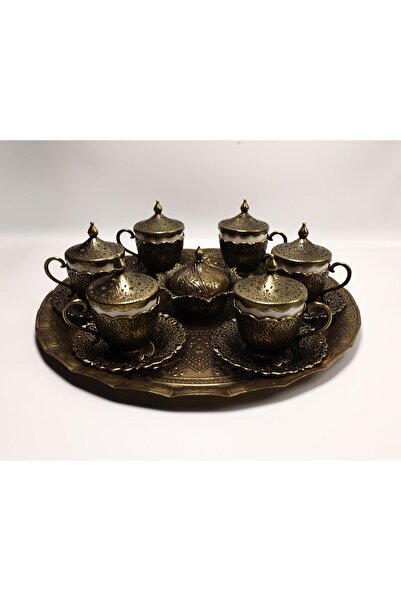ay çerçeve 6 piece coffee set