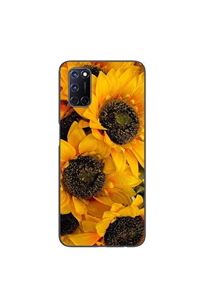 OEM Husa compatibila cu Oppo A72 Silicon Gel Tpu Model Floarea Soarelui
