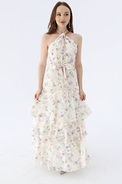 it's Mine Floral and Embroidery Themed Dress -