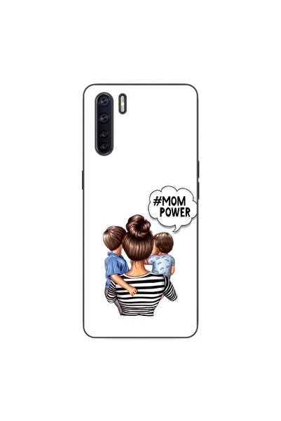 OEM Θήκη συμβατή με Oppo A91 Σιλικόνης Gel TPU Μοντέλο Μαμά των Αγοριών
