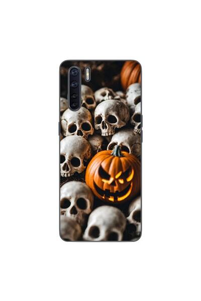 OEM Husa compatibila cu Oppo A91 Silicon Gel Tpu Model Halloween Pattern Cran...