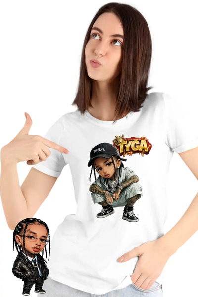OEM Tricou Femei Tyga Hip Hop Party Vibe