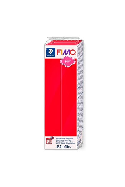 Staedtler Fimo Soft Polimer Kil 454 Gr. 24 Kızıl