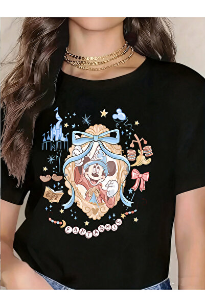 SAUDI DISNEYLAND disneyland Men and Women's 100% Cotton T-Shirt - Oversized C...