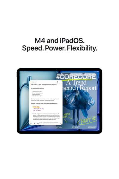 Apple آيباد إير 13 بوصة واي فاي 1 تيرابايت - رمادي فلكي (M4)