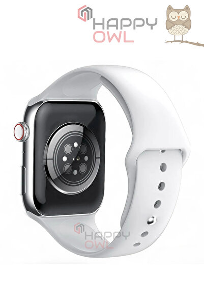 Happy Owl Akıllı Saat – Dokunmatik Ekran, Nabız Ölçer, Adım Sayar, Bluetooth Uyumlu