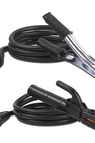 OEM Cabluri sudura 25mm, 2x2.85m, cleste electrod / masa 300A cu conectori ap...