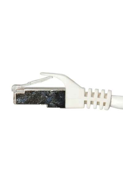 EQUIP Cablu patch Cat6A Cat7Pro S/FTP 2xRJ45 7.50m alb LSZH în pungă de polie...
