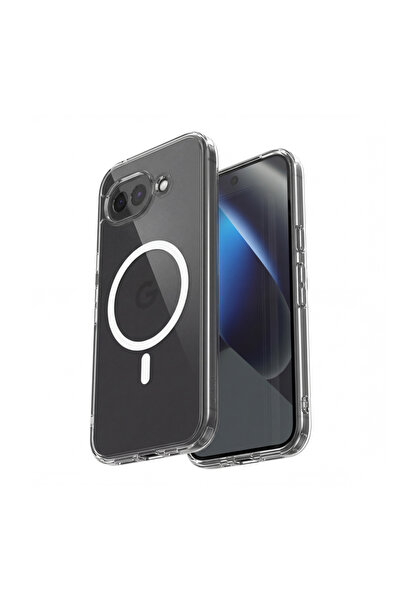 Crong Husă Hibridă Magnetică Transparentă - MagSafe pentru Google Pixel 10a (...