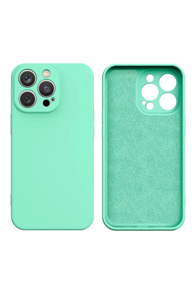 Hurtel Husă de silicon pentru Samsung Galaxy A14 5G / Galaxy A14, Verde deschis