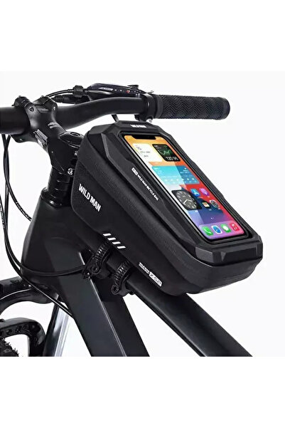 Wildman Geantă/suport pentru bicicletă XS2 1L pentru cadru, negru/negru