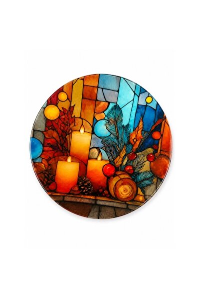 OEM Platou Decorativ Plastic, Ideal pentru Servire/ Aperitive/ Deserturi, Mod...