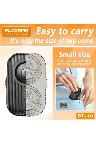 PLOKAMA Capture Perfect Moments with BT10 Bluetooth Selfie Remote 4.0