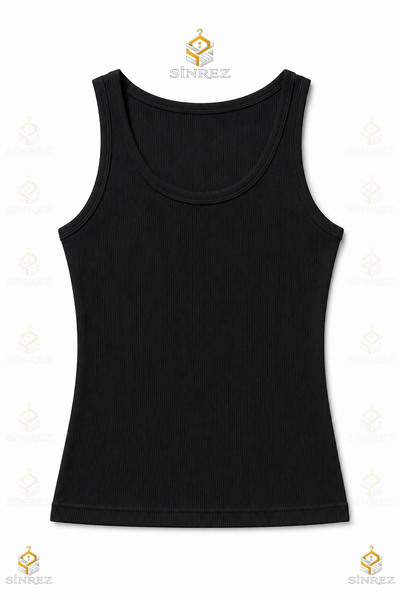 SİNREZ Girl'S/Women's Pool Neck Lycra Sports Athlete Top 3.Mdl