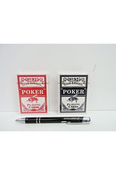 adar Cărți plast., POKER 92, 2 perechi, folio.
