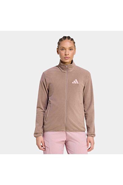 adidas W Mt Ess Fz Fl Kadın Spor Softshell & Polar KY9854
