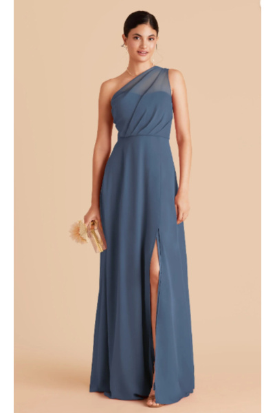 bridy grey Kira Dress Soft Flowing Dress for Evening & Prom Occasions