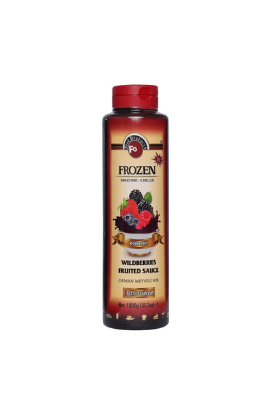 FO Orman Meyveli Sos Frozen Meyve Püresi 1 KG x 6 Adet (Koli)