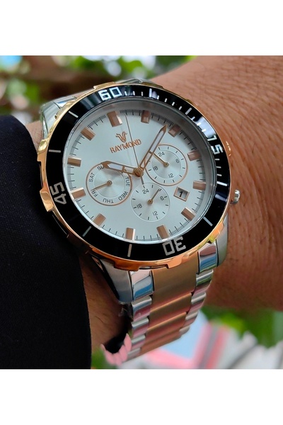 Raymond Steel Men's Wristwatch