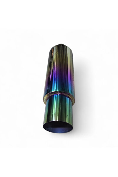 Universal Multicolored burnt stainless steel sports muffler