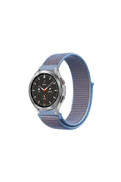 OSKA GLOBAL Watch 22mm Mesh Velcro Strap - Blue