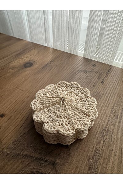 BeeMade Craft 6’lı Bardak Altlığı