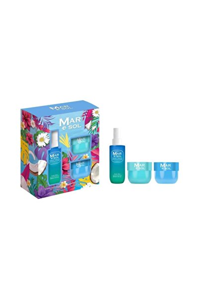 MAR.e.SOL مار.اي. طقم توبروز و جوز الهند ( معطر جسم 90مل + مقشر جسم 100 مل + ...