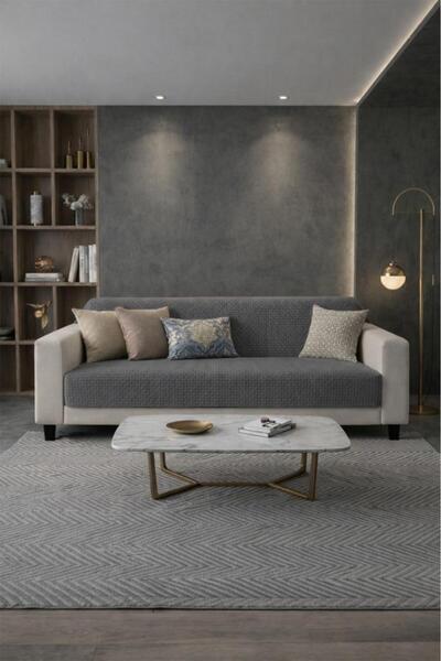 Çeyiz Diyarı غطاء كرسي بذراعين من الصوف من بيتيكاري مقاس 170x210 سم باللون ال...