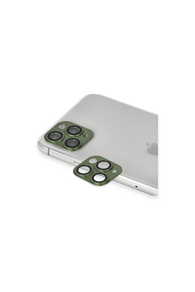 TİMİON iPhone 11 Pro Max Pers Aluminum Camera Lens - Green Please Read the De...