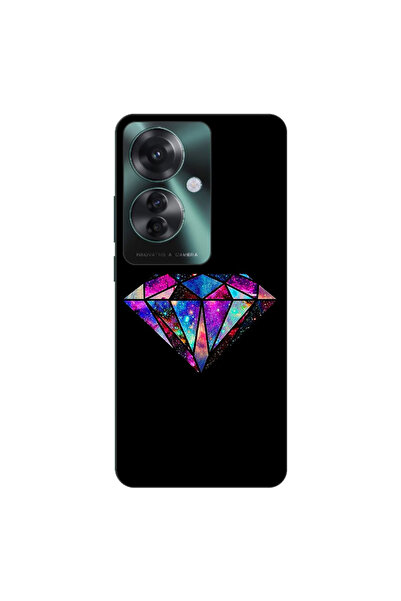 OEM Husa compatibila cu Oppo Reno11 F 5G Silicon Gel Tpu Model Diamond Black