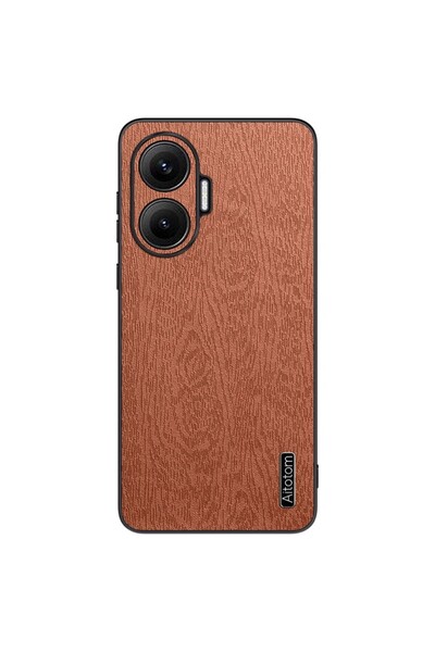 sscase Wood Σκληρή Θήκη Brown (Xiaomi Poco F7 5G)