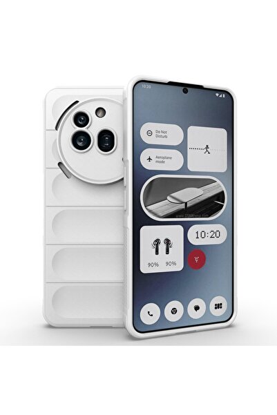 sscase Magic Shield Θήκη Σιλικόνης White (Nothing Phone (3a) Pro)