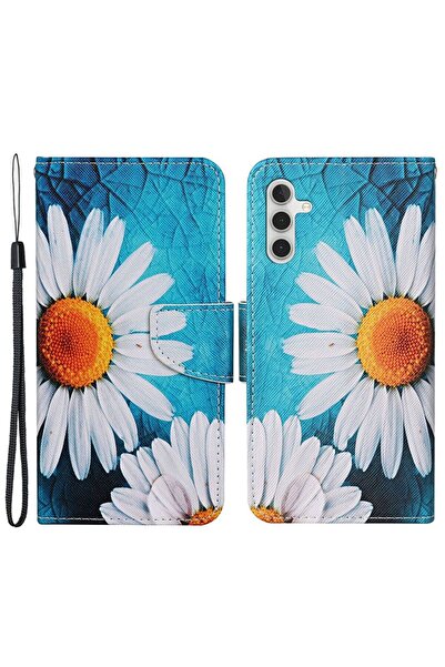 sscase Colored Drawing Θήκη Πορτοφόλι Large Chrysanthemum (Samsung Galaxy A25...