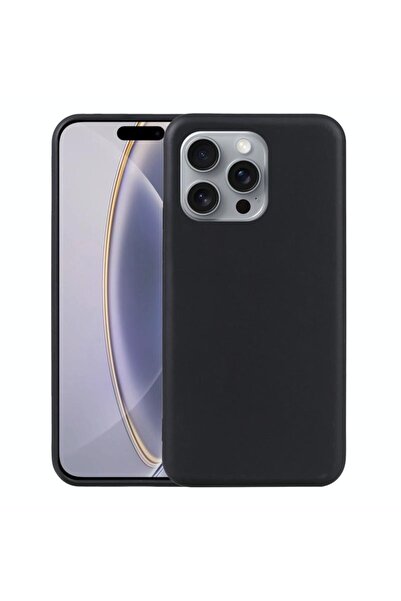 sscase Soft Matte Θήκη Σιλικόνης Black (Apple iPhone 16 Pro)