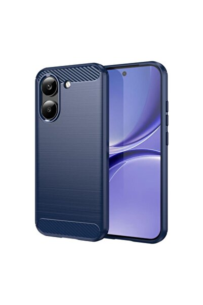 sscase Carbon Fiber Θήκη Σιλικόνης Blue (Xiaomi Poco X8 Pro 5G)