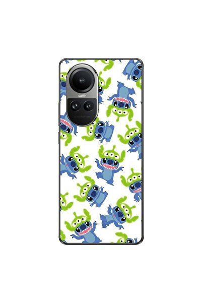 OEM Husa compatibila cu Oppo Reno10 5G Silicon Gel Tpu Model Stitch Pattern W...