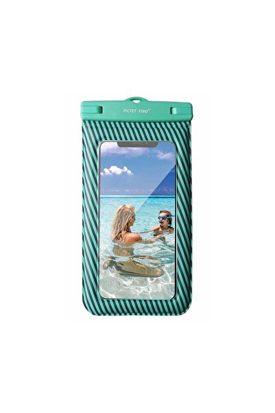 sscase Αδιάβροχη Θήκη για Smartphone έως 8.2 inches Green (Universal Waterproof)