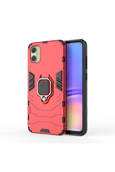 sscase Magnetic Ring Σκληρή Θήκη με Δαχτυλίδι Red (Samsung Galaxy A05)