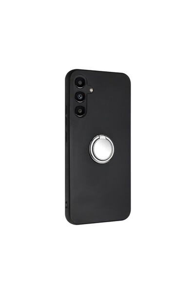 sscase Metal Ring Θήκη Σιλικόνης με Δαχτυλίδι Black/Silver (Samsung Galaxy A1...