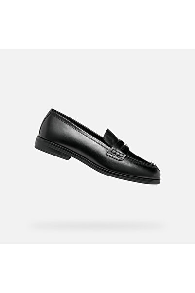 Geox Mocasini negri de damă Cloridie