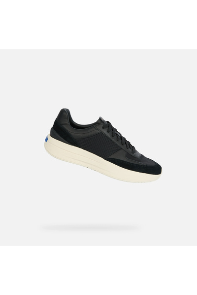 Geox Adidași negri pentru bărbați Gxrn-01