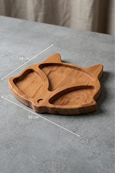 K&G foot rest Wooden Presentation Tray Breakfast and Snack Plate